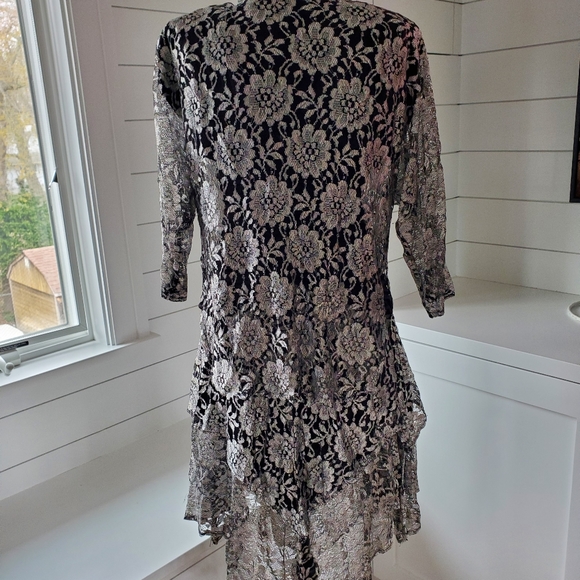 Dress With Lace Jacket - Picture 8 of 10